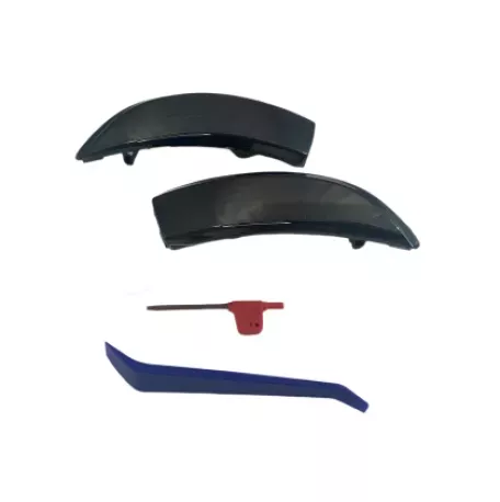 Τρεχούμενα led φλας για καθρέφτες για Ford Fiesta (2008-2018), B-Max (2012+) - φιμέ με τρεχούμενο φλας - σετ 2τμχ. 