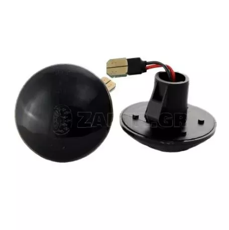 Led φλας φτερού για Landrover Range Rover, Vogue L322 (2002-2012) - φιμέ με τρεχούμενο φλας - σετ 2τμχ. 