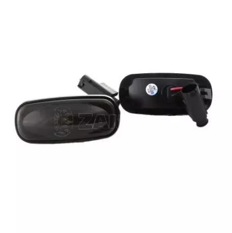 Led φλας φτερού για Landrover Discovery 2 (1999-2004), Freelander 1 (1998-2002), Defender - φιμέ με τρεχούμενο φλας - σετ 2τμχ. 