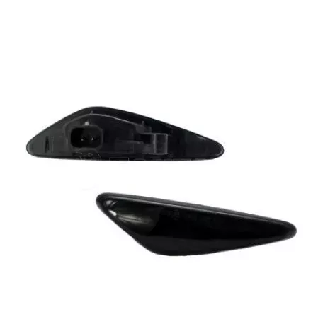 Led φλας φτερού για Mazda 2, 3, 5 (2003-2010), MPV (2003-2006) - φιμέ με τρεχούμενο φλας - σετ 2τμχ. 