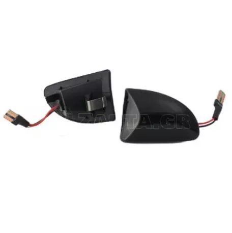 Led φλας φτερού για Smart Fortwo W451 (2007-2017) - φιμέ με τρεχούμενο φλας - σετ 2τμχ. 