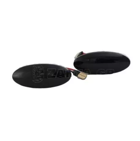 Led φλας για Grand Vitara, Swift, SX4, Jimny / Nissan Juke, Leaf, Micra, Qashqai, Note, X-Trail, Qube / Opel Agila - Dynamic smoke - σετ 2τμχ. 