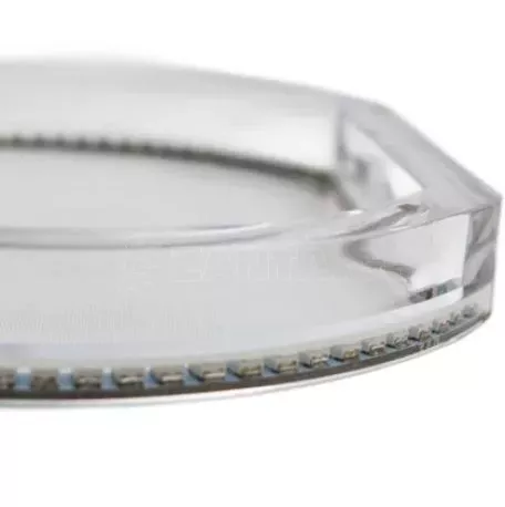 Δαχτυλίδια angel eyes για  BMW F30 - U-Design Crystal λευκά 