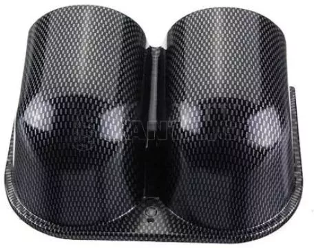 Κονσόλα - βάση για 2 όργανα μέτρησης 52 mm - carbon 
