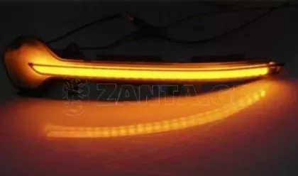 Τρεχούμενα led φλας για καθρέπτες για Seat Leon (2012-2016) / Ibiza (2017+) / Arona (2017+) - φιμέ - σετ 2τμχ. 