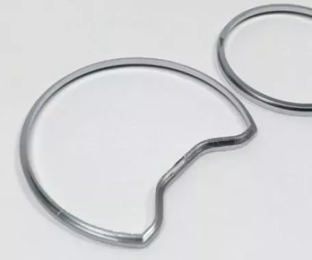 Δαχτυλίδια καντράν για Mercedes  W202 (1996-2001) / W208 CLK (1997-2002) / W210 (1995-1999) - ασημένια 