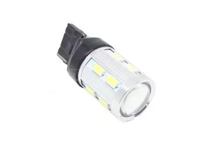 Led λάμπα τύπου Τ20 CANBUS με 16 SMD led και προτζέκτορα 5630 μονού φωτισμού πορτοκαλί - 1τμχ.