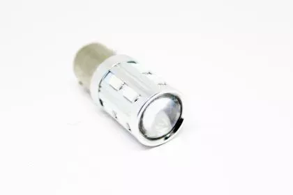 Led λάμπα BA15S με 16 ultra bright led και προτζέκτορα μονού φωτισμού κόκκινη - 1τμχ. 