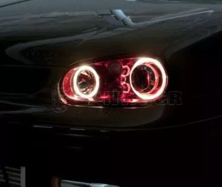 Κιτ CCFL angel eyes για BMW E30 / E34 - κόκκινο 