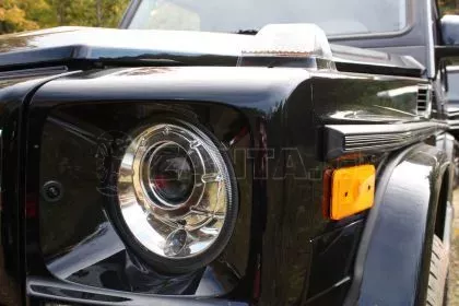 Φανάρια εμπρός για Mercedes W461 / W463 G- Class (1989-2010) , με λάμπες (Η1) - σετ 2τμχ. 