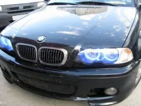 RGB δαχτυλίδια angel eyes led για Vw Golf 4 - με τηλεχειρισμό για αλλαγή χρωμάτων 