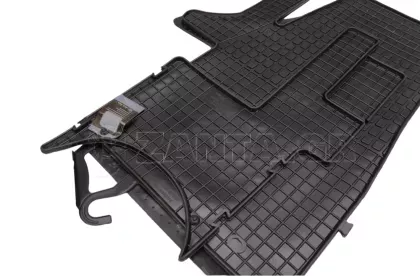 Λαστιχένια πατάκια για VW Transporter T5 T6 (2003+) - 3 θέσιο - 2τμχ. 