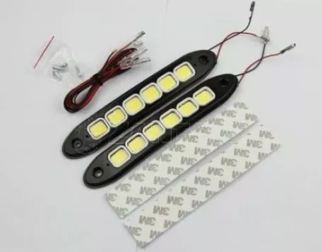 Universal led φώτα COB 26CM 20W  - Flex - 2τμχ. 