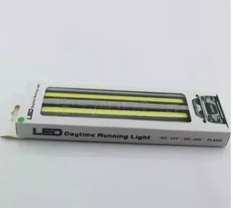 Universal led φώτα COB 17CM 10W - μαύρο - 2τμχ. 