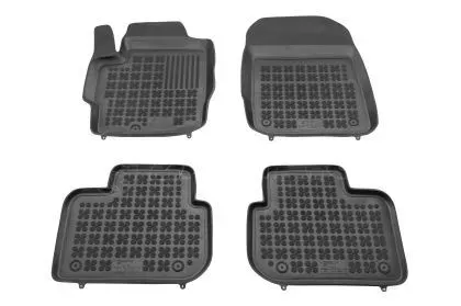 Λαστιχένια πατάκια Rezaw Plast για MITSUBISHI Colt 3d (2008-2012) - τύπου σκαφάκι - 4τμχ.