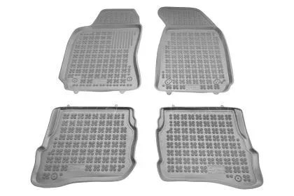 Λαστιχένια πατάκια Rezaw Plast για VW Passat B5 / B5.5 (1996-2005) - τύπου σκαφάκι - γκρι - 4τμχ. 