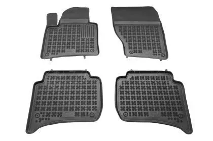 Λαστιχένια πατάκια Rezaw Plast για VW Touareg II / Porsche Cayenne II (2010-2018) - τύπου σκαφάκι - 4τμχ.