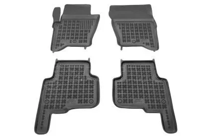 Λαστιχένια πατάκια Rezaw Plast για LAND ROVER Discovery III , IV (2004-2016) - τύπου σκαφάκι - 4τμχ. 