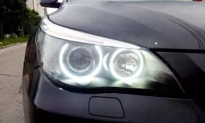 Κιτ δαχτυλίδια angel eyes για BMW E60 (2003-2007) - led 