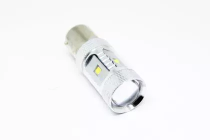 Led λάμπα BA15S με 6 x 5W CREE led και προτζέκτορα - 1τμχ. 