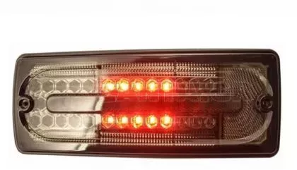 Πίσω φανάρια led για Mercedes W461/W463 G-CLASS (1990-2012) - φιμέ - σετ 2τμχ. 