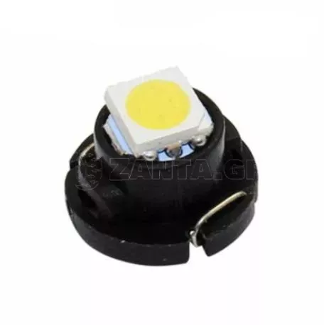 Led λάμπα τύπου T3 2W λευκή - 1τμχ. 