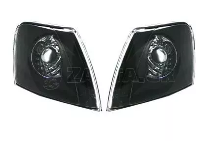 Φλας δίπλα στο φανάρι Vw Passat (1997-2001) - μαύρο - σετ 2τμχ. 