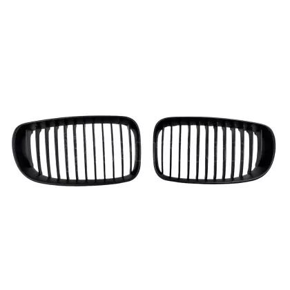 Μάσκα για BMW E81/E87 (2008+) με εργοστασιακό προφυλακτήρα / BMW E87 (2004+) με M-Tech, M1 προφυλακτήρα - μαύρη - 2τμχ.