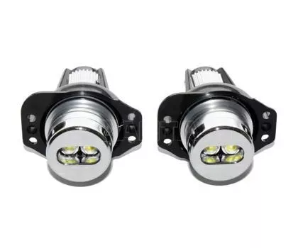 10W Led για γνήσια angel eyes για BMW E90 / E91 - λευκό χρώμα - 2τμχ.