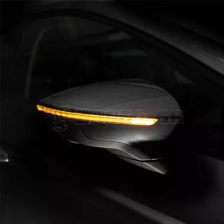 Φλας Καθρέπτη Για Seat Leon 5F 2012-, Ibiza KJ 2018- , Arona KJ 2018- Osram Dynamic Led Φιμέ 2 Τεμάχια 