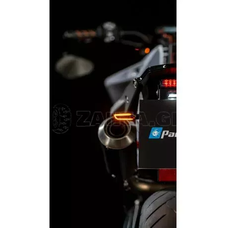 Paraxite ΦΛΑΣ MOTO PROJECT 002 ΜΑΥΡΑ 12V COB LED TECHNOLOGY PARAXITE - 2 ΤΕΜ. L.PTS002N 