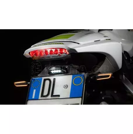 Paraxite ΦΛΑΣ MOTO PROJECT 002 ΜΑΥΡΑ 12V COB LED TECHNOLOGY PARAXITE - 2 ΤΕΜ. L.PTS002N 