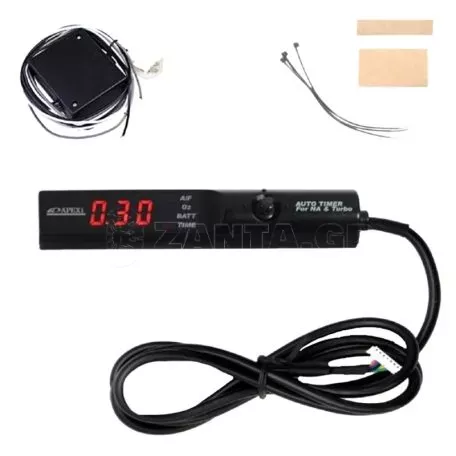 Ψηφιακό Turbo Timer Αυτοκινήτου Με Κόκκινο Φωτισμό Apexi UT-4077 