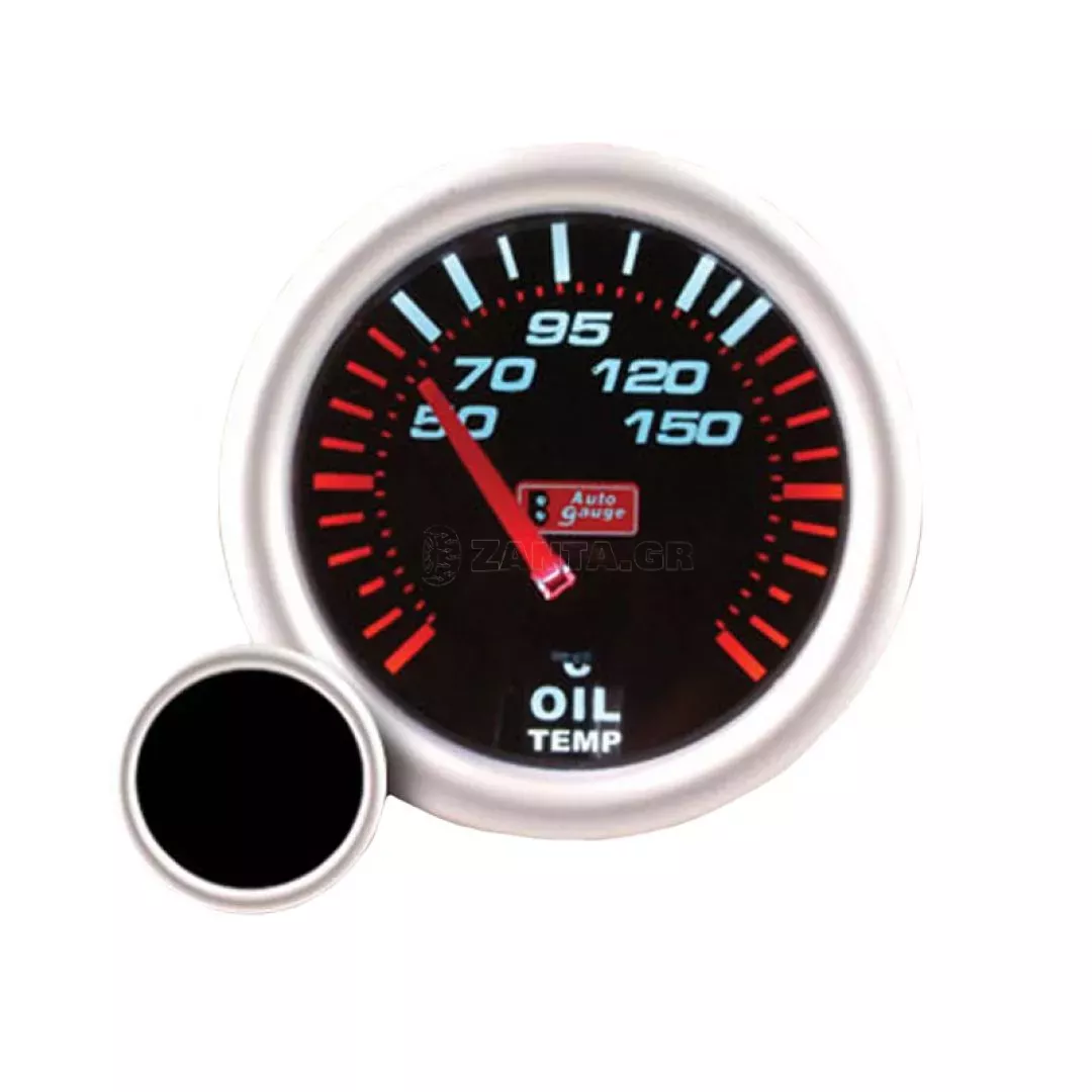 Όργανο Θερμοκρασίας Λαδιού Auto Gauge Μαύρο 52mm