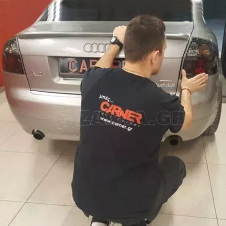 Πισινά Φανάρια Set Για Audi A4 B6 00-04 Φιμέ Depo 