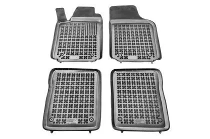 Λαστιχένια πατάκια Rezaw Plast για Audi A2 (2000-2005) - τύπου σκαφάκι - 4τμχ. 