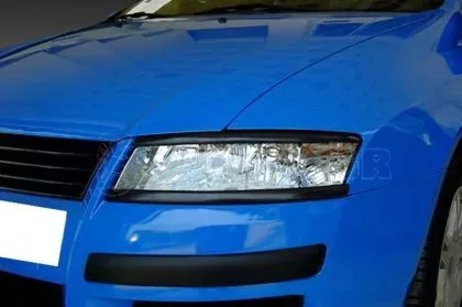 Φρυδάκια φαναριών για  Fiat Stilo - μαύρα 