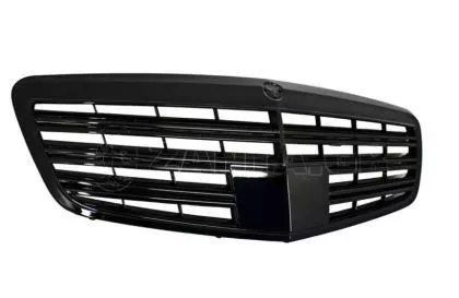 Μάσκα για Mercedes W221 S-Class (2009-2013) - AMG design μαύρη