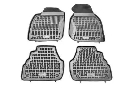 Λαστιχένια πατάκια Rezaw Plast για Audi A6 C5 (1997-2004) - τύπου σκαφάκι - 4τμχ. 