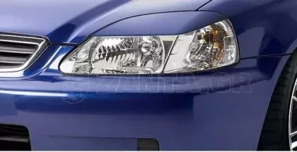 Φρυδάκια φαναριών για  Honda  Civic (2001-2003) προ - facelift - μαύρα 