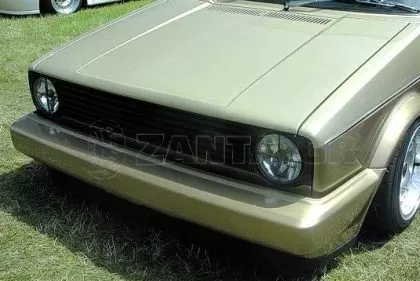 Μάσκα χωρίς σήμα για Vw Golf 1 με 2 φανάρια - μαύρη 