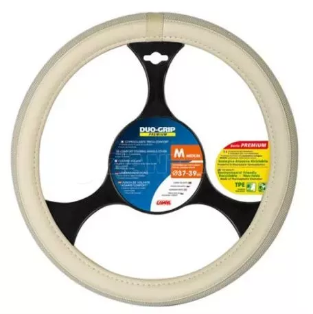 Lampa ΚΑΛΥΜΜΑ ΤΙΜΟΝΙΟΥ DUO-GRIP 37/39 cm  ΜΠΕΖ ΧΡΩΜΑ ΜΕ ΥΦΑΣΜΑΤΙΝΗ ΠΛΕΞΗ ΑΟΣΜΟ ΟΙΚΟΛΟΓΙΚΟ/ ΜΗ ΤΟΞΙΚΟ/ ΑΝΑΚΥΚΛΩΣΙΜΟ ΥΛΙΚΟ L3313.9 