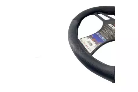 Simoni Racing ΚΑΛΥΜΜΑ ΤΙΜΟΝΙΟΥ SPORTY CARBON LOOK ΜΑΥΡΟ/KITΡINO ΟΙΚΟΛΟΓΙΚΟ ΔΕΡΜΑ 37-39cm SIMONI RACING  - 1 τεμ. SRCVT/74 