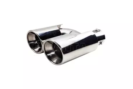 Simoni Racing ΑΚΡΟ (ΜΠΟΥΚΑ) ΕΞΑΤΜΙΣΗΣ INOX ΔΙΠΛΗΣ ΑΠΟΛΗΞΗΣ Φ37-59 mm (ΜΗΚΟΣ 250/220mm/ΔΙΑΜΕΤΡΟΣ ΕΞΩΤΕΡΙΚΗ 90x2mm) SIMONI RACING  - 1 τεμ. SRTRX/110 