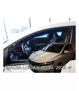 Ανεμοθραύστες για DACIA LOGAN III 4D (2020+) sedan - 2τμχ. εμπρός 