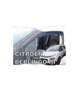Ανεμοθραύστες για OPEL Combo E 4d/5d/Citroen Berlingo III 4d/5d/Peugeot Rifter/ 4d/5d /Peugeot Partner 2d (2018+) - 2 τμχ. εμπρό 