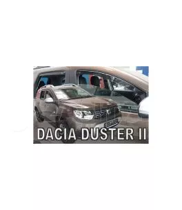 Ανεμοθραύστες για Dacia Duster (2018+) 5 πορτο - 4 τμχ. εμπρός και πίσω 