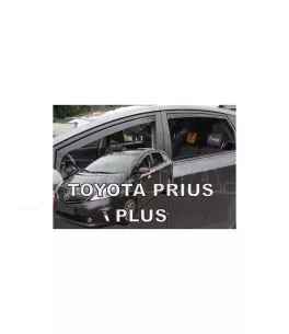 Ανεμοθραύστες για Toyota Prius Plus (2011+) 5 πορτο - 4 τμχ εμπρός και πίσω 