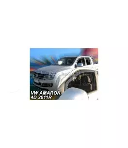 Ανεμοθραύστες για VW Amarok (2009+) - 2 τμχ. εμπρός 