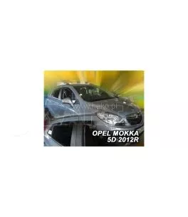 Ανεμοθραύστες για Opel Mokka (2012-2018) 5 πορτο - 4 τμχ εμπρός και πίσω 
